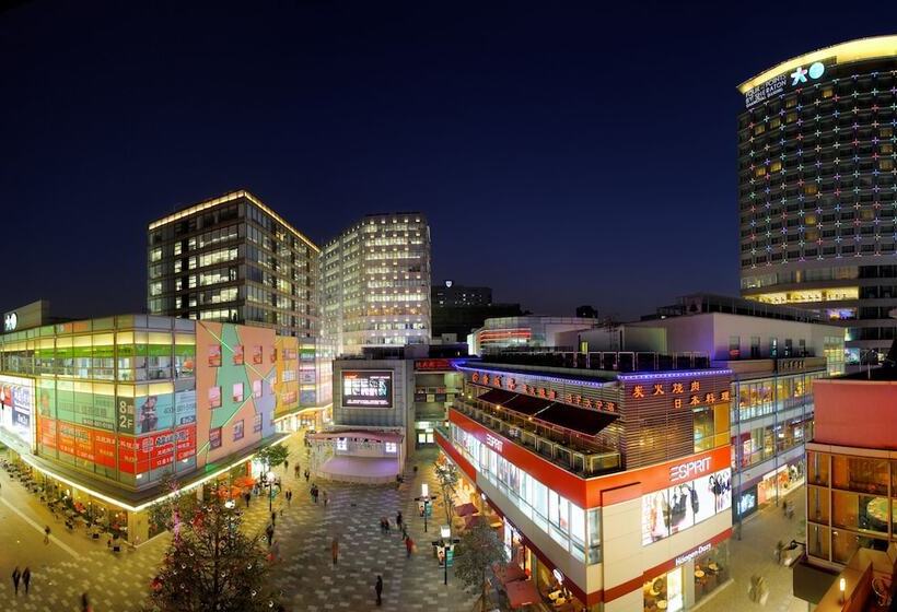 스탠다드 룸 더블 침대 2개, Four Points By Sheraton Shanghai, Daning