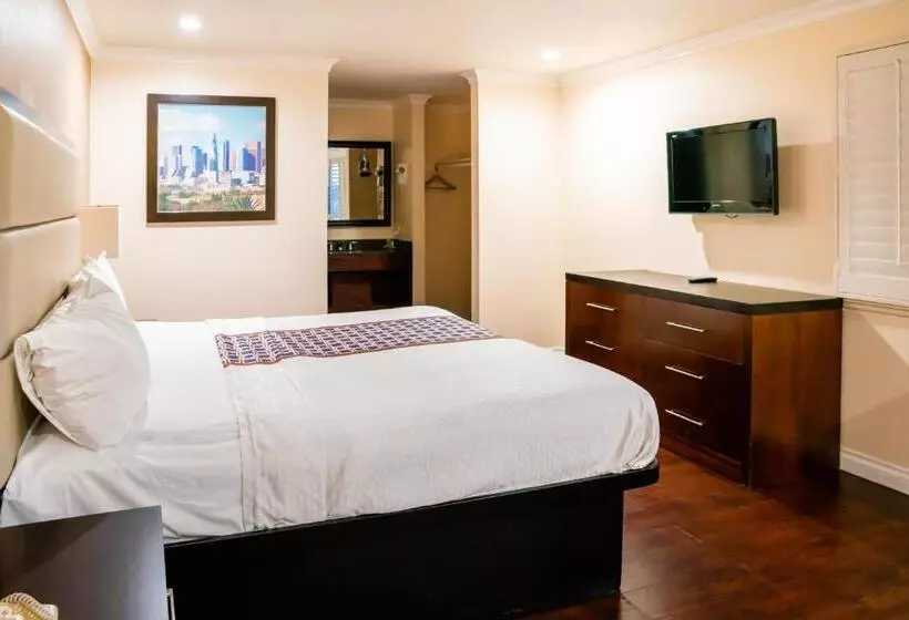اتاق استاندارد با تخت بزرگ, Gateway Inn Gardena