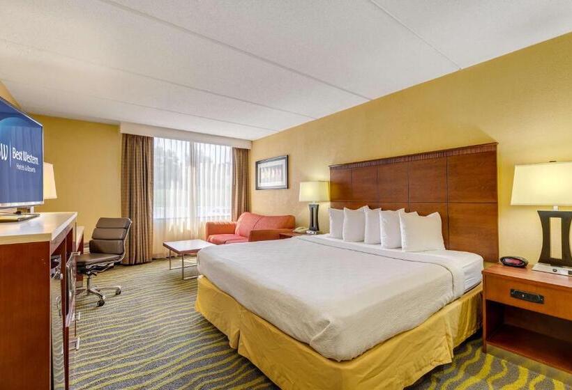 带大床的行政房间, The Independence Inn   Charlotte Matthews