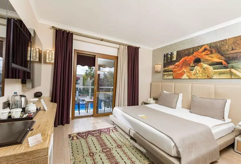 プールの見えるスーペリアルーム, Bodrium Hotel & Spa