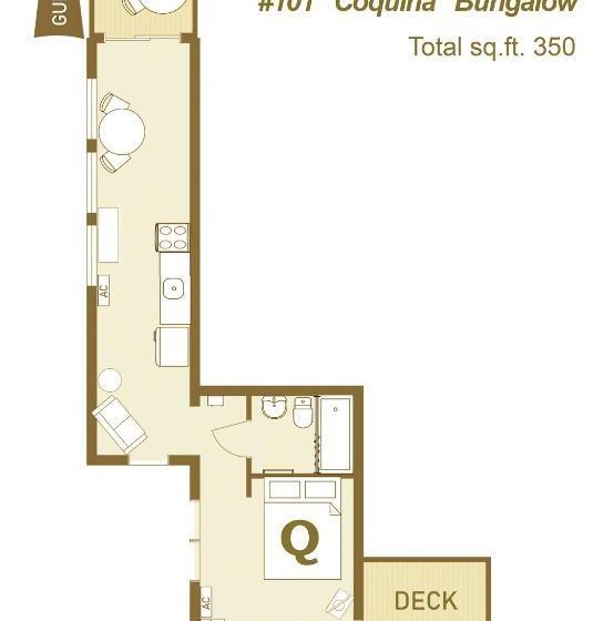 스탠다드 방갈로, Bungalow Beach Resort