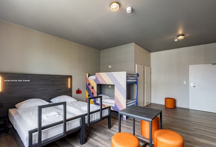 غرفة عائلية, a&o Leipzig Hauptbahnhof