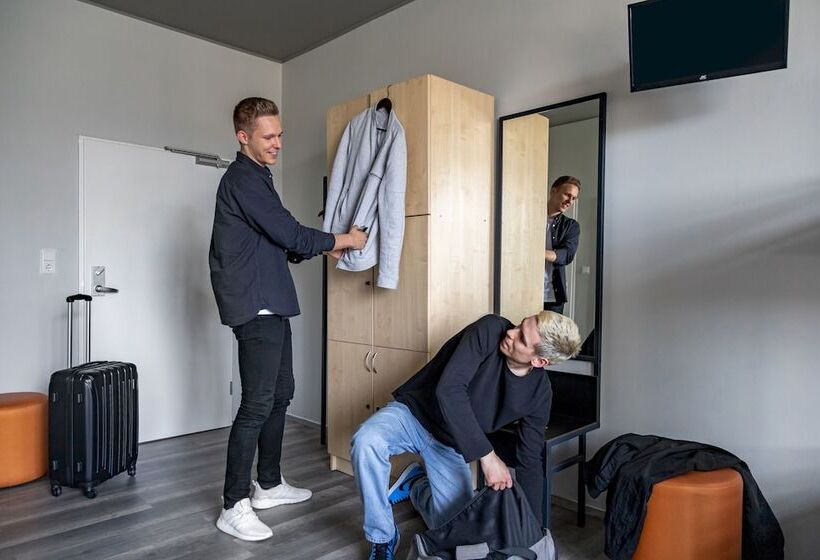 سرير فى غرفة مشتركه, a&o Leipzig Hauptbahnhof