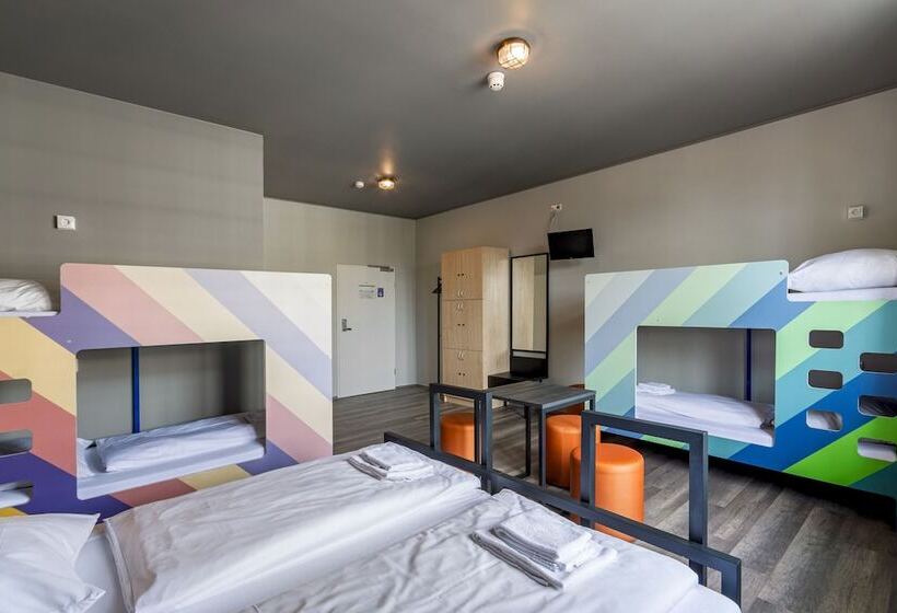 سرير فى غرفة مشتركه, a&o Leipzig Hauptbahnhof