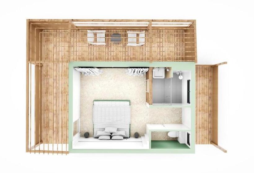 اتاق لوکس, Dimitile Hôtel & Spa