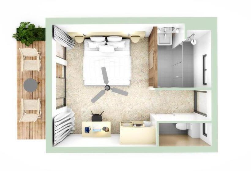 اتاق لوکس, Dimitile Hôtel & Spa