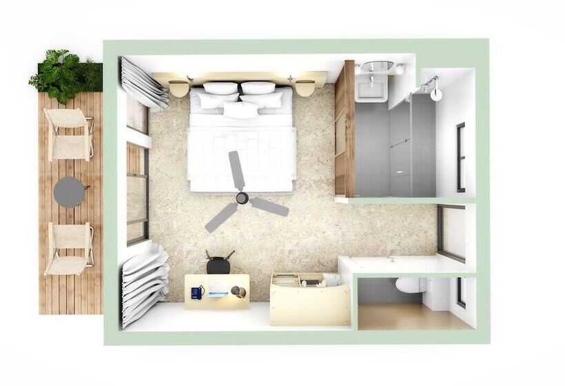 اتاق استاندارد, Dimitile Hôtel & Spa