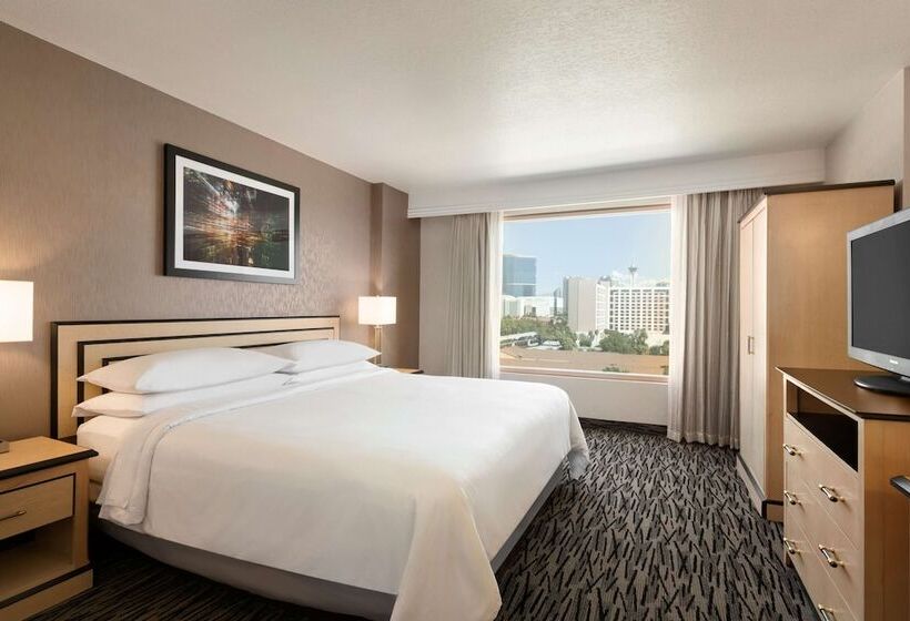 מיטת קינג בסוויטה, Embassy Suites By Hilton Convention Center Las Vegas