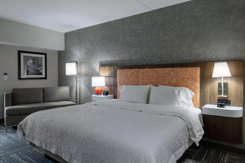 キングサイドベッドのスタンダードワンルーム, Hampton Inn & Suites Knoxvilledowntown
