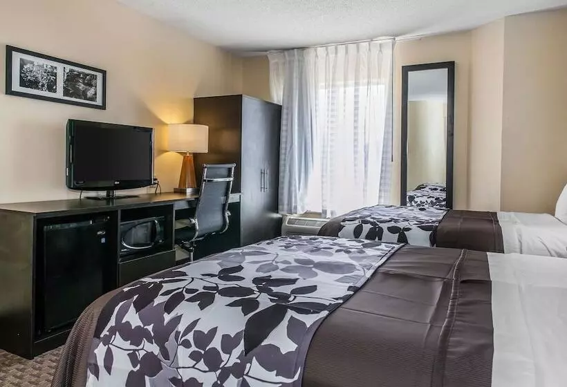 اتاق استاندارد با 2 تخت دوبل, Sleep Inn Springfield West