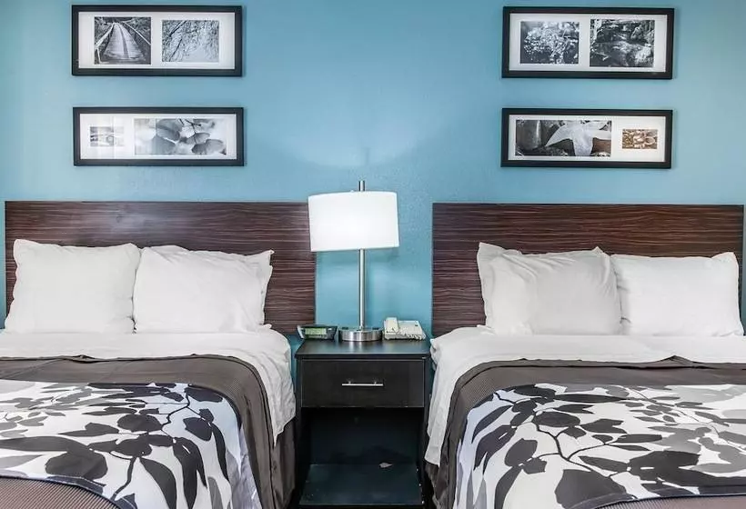 اتاق استاندارد با 2 تخت دوبل, Sleep Inn Springfield West