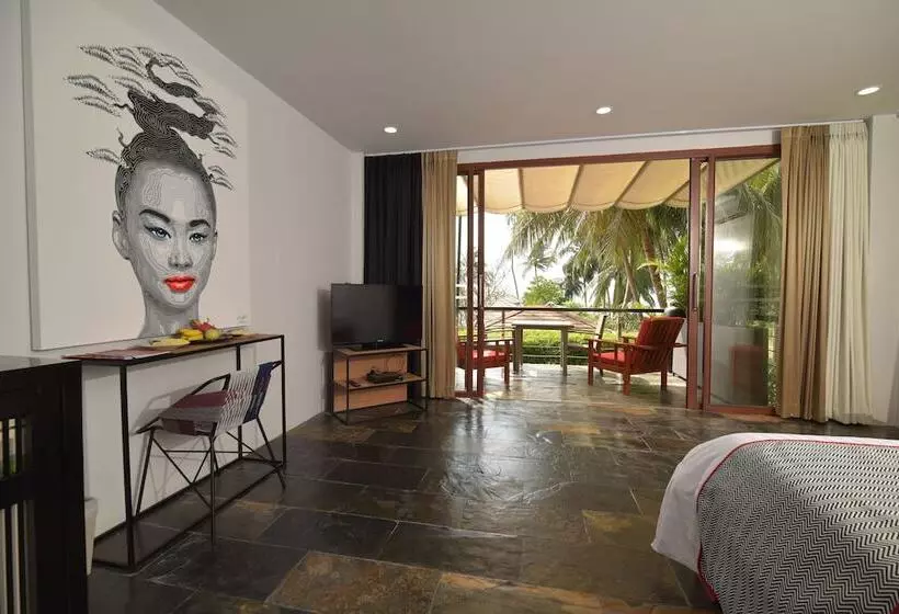 テラス付きスタンダードルーム, The Sunset Beach Resort & Spa Taling Ngam