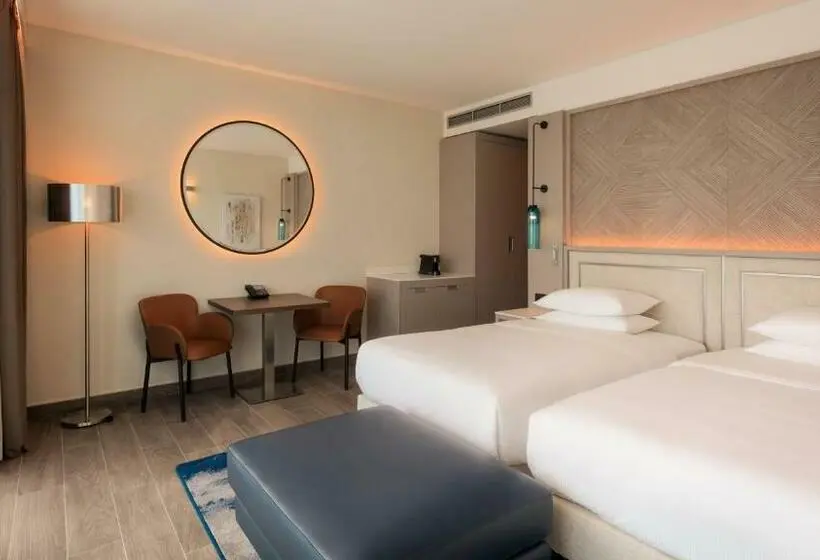 オーシャンビュースタンダードルームバルコニー付き, Hilton Rijeka Costabella Beach Resort & Spa