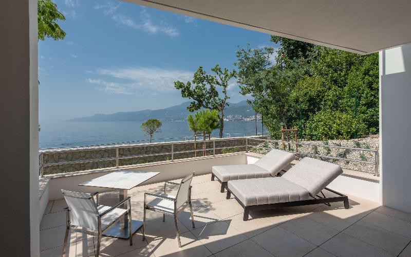 شقة غرفة واحدة مطلة على البحر, Hilton Rijeka Costabella Beach Resort & Spa