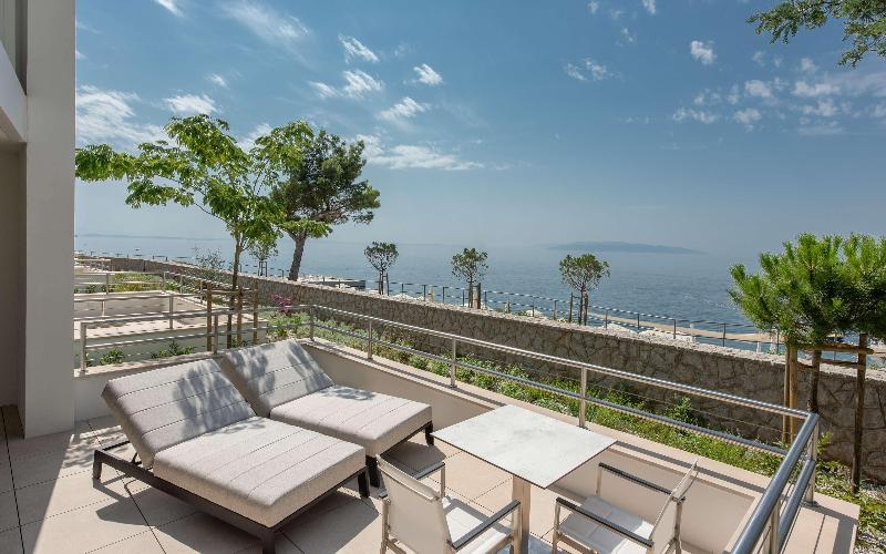 شقة غرفة واحدة مطلة على البحر, Hilton Rijeka Costabella Beach Resort & Spa