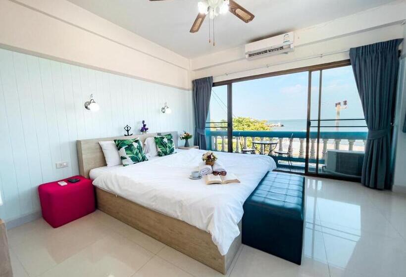 اتاق استاندارد با بالکن و چشمانداز دریا, Mandarin Lodge By Victor