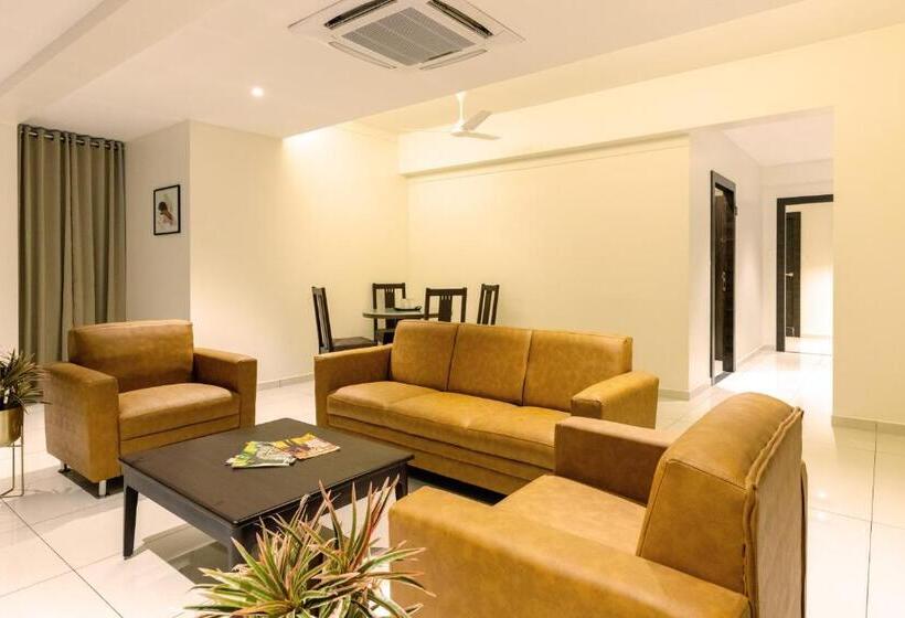 带1个卧室的豪华公寓, Paramount Suites & Service Apartments