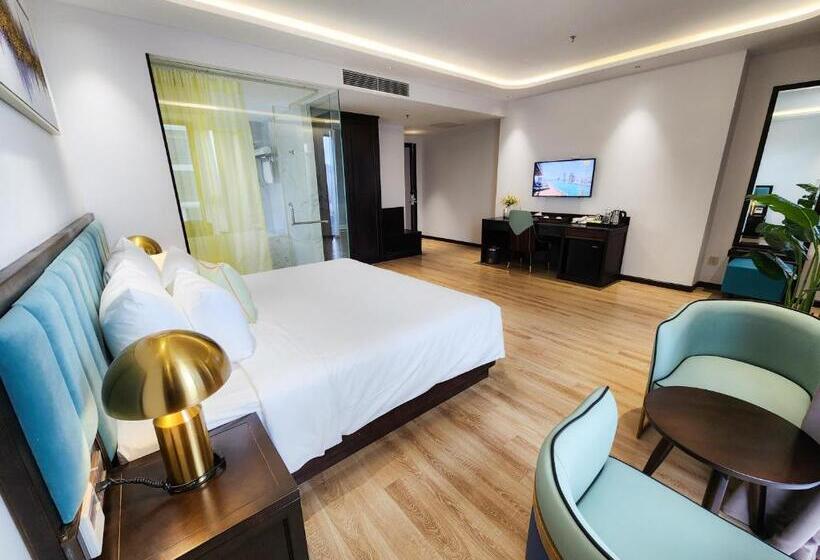 اتاق استاندارد با تخت بزرگ, Cordial Grand Hotel My Khe Beach