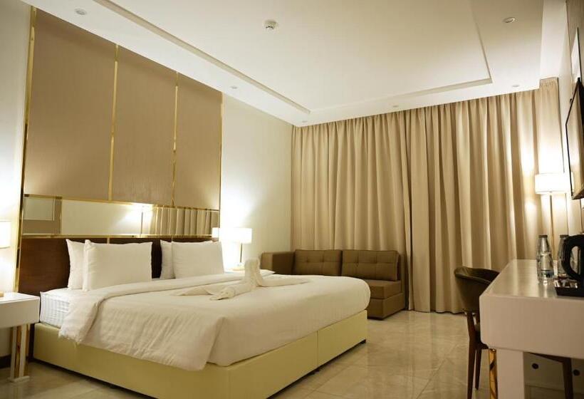 חדר דחוקס עם מיטת קינג, Sela Hotel