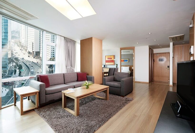 Апартаменты Deluxe 2 Спальни, Fraser Place Central Seoul