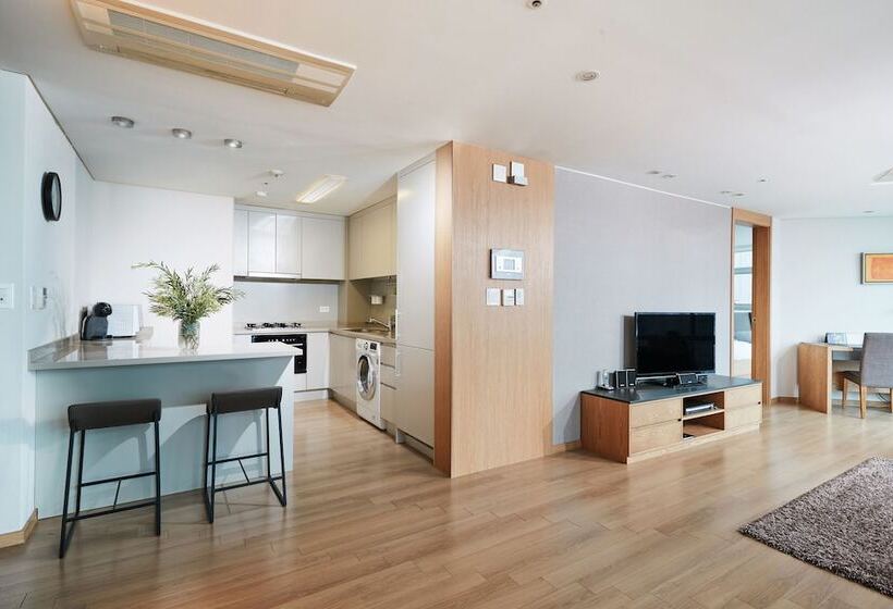 ２ベッドルームデラックスアパートメント, Fraser Place Central Seoul