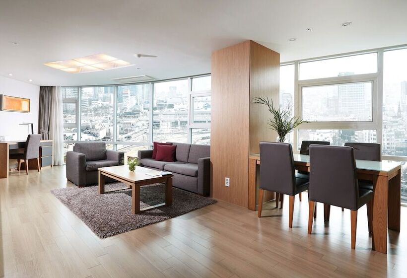 ２ベッドルームデラックスアパートメント, Fraser Place Central Seoul