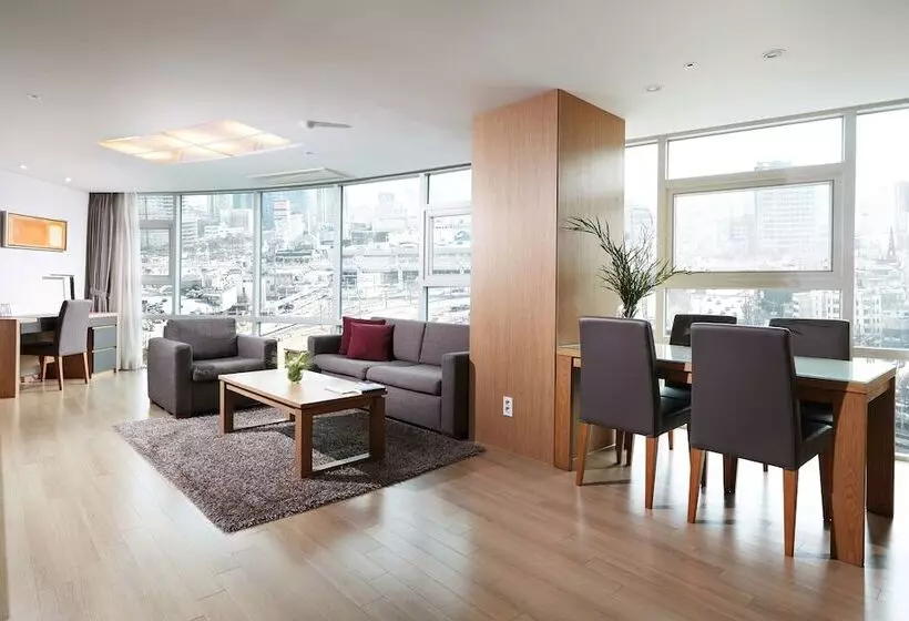 ２ベッドルームデラックスアパートメント, Fraser Place Central Seoul
