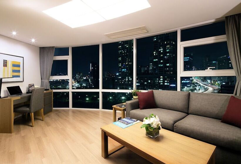 Апартаменты Deluxe 2 Спальни, Fraser Place Central Seoul