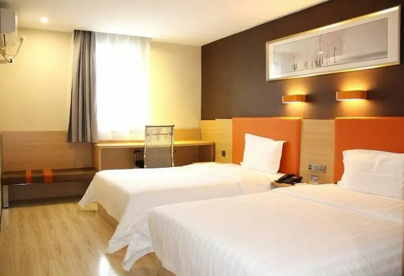 ダブルベッドスタンダードルーム, 7days Premium Haikou Pearl Plaza Wuzhishan Road Branch