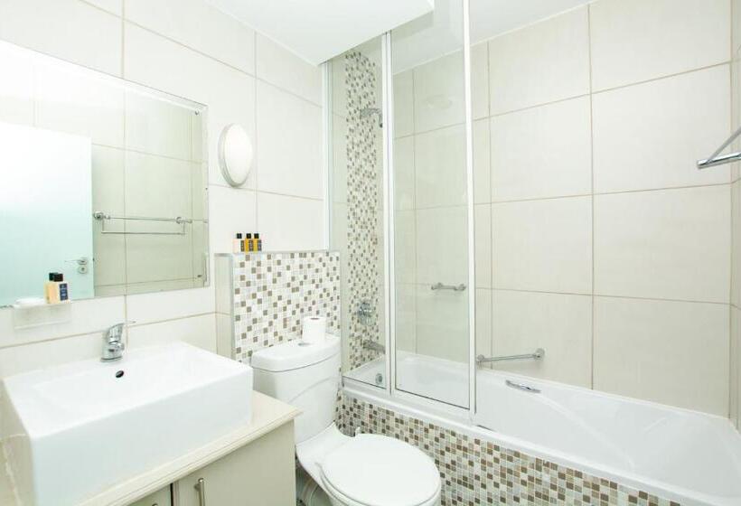 غرفة عائلية مطلّة علي البحر, False Bay Inn