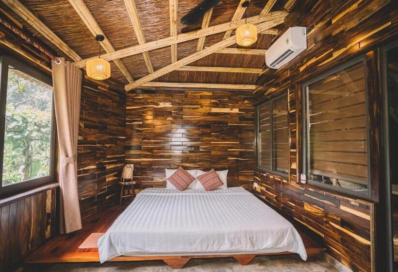 اتاق استاندارد با تخت بزرگ, Trang An Ecolodge