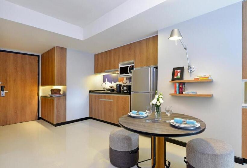 带1个卧室的豪华公寓, Citadines Sukhumvit 11 Bangkok