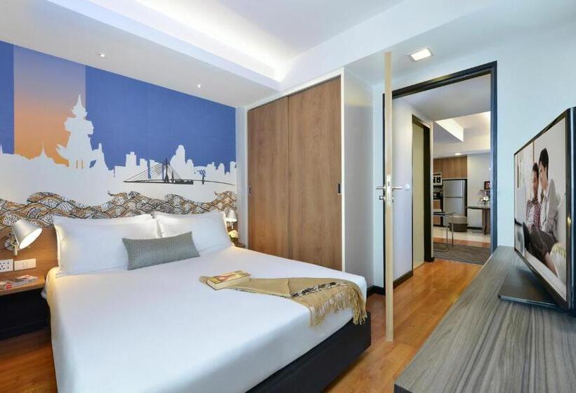 带1个卧室的豪华公寓, Citadines Sukhumvit 11 Bangkok