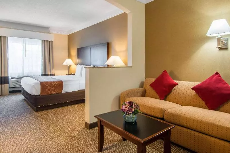 キングサイズベッドのスイートルーム, Comfort Suites Linn County Fairground And Expo