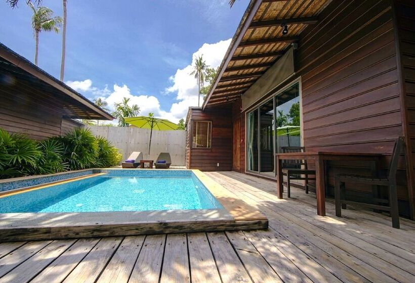 别墅: 1间卧室带游泳池, Gajapuri Resort Koh Chang