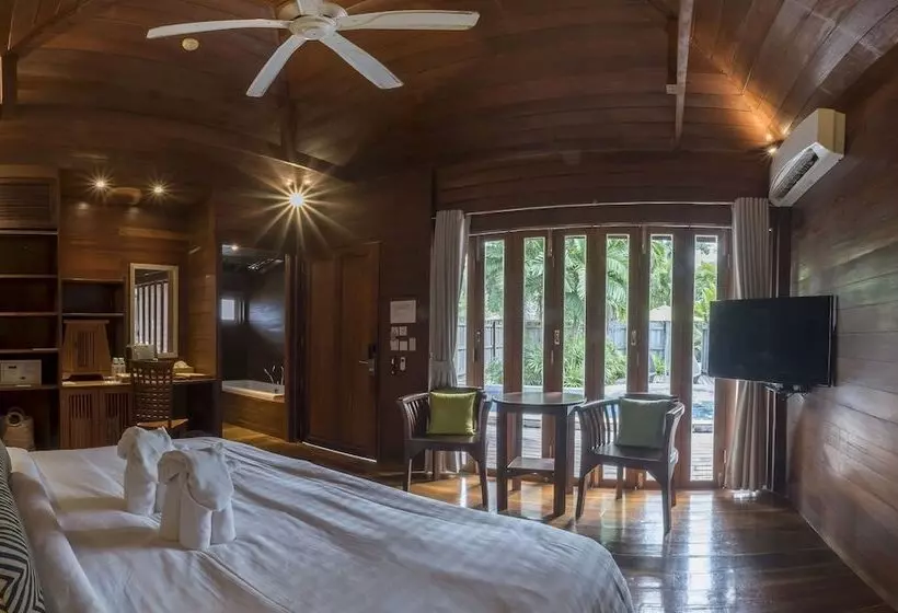 ویلای یک اتاق خوابه با استخر شنا, Gajapuri Resort Koh Chang