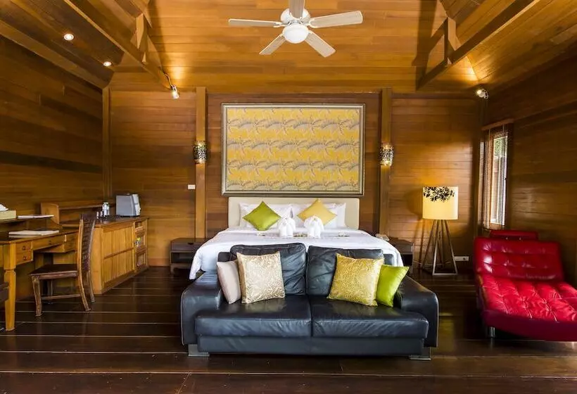 ویلای یک اتاق خوابه با استخر شنا, Gajapuri Resort Koh Chang