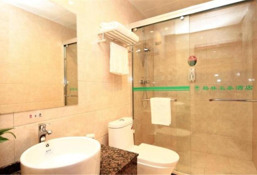 스탠다드 룸 퀸사이즈 침대, Greentree Inn Shandong Rizhao Juxian Yinxing Avenue Middle Shandong Road Business