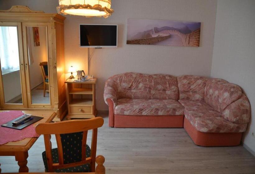 غرفة قياسية مطلّة علي الحديقة, Landgasthof Zur Goldenen Aue