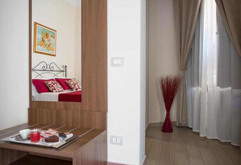 غرفة ديلوكس مزودة بشرفة, B&b Palazzo Tornabene