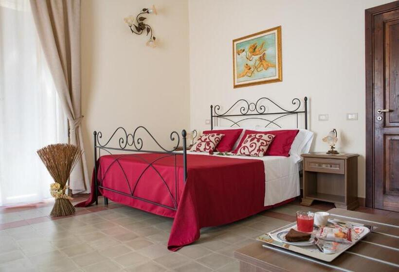 غرفة ديلوكس مزودة بشرفة, B&b Palazzo Tornabene