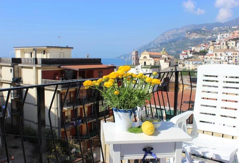 اتاق استاندارد با بالکن و چشم‌انداز دریا, Casa Blu Cobalto