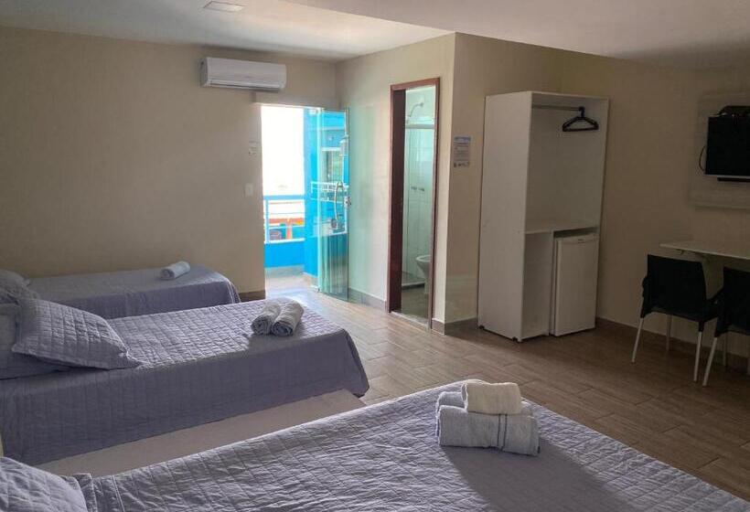 اتاق خانوادگی با چشمانداز دریا, Pousada Mirante Da Prainha