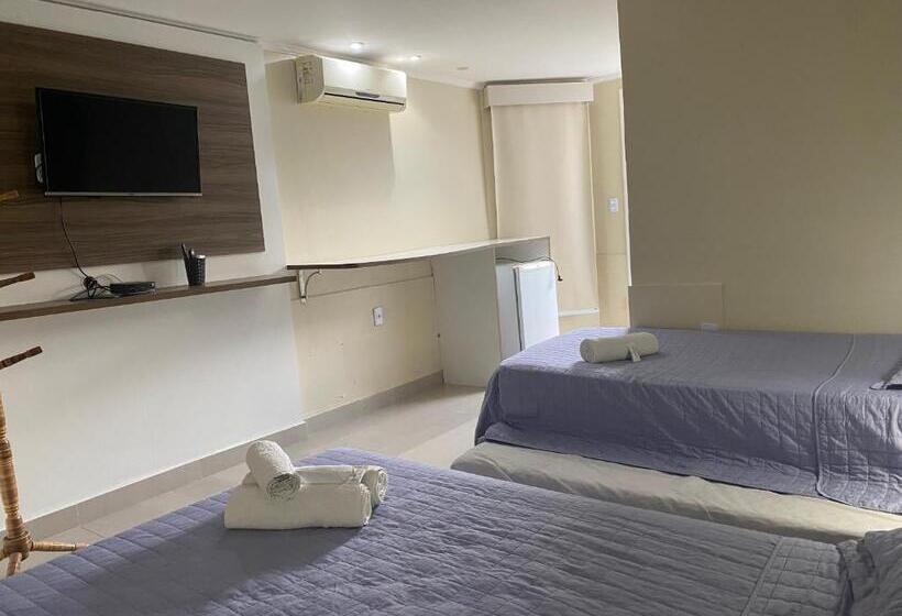 اتاق استاندارد چهار تخته, Pousada Mirante Da Prainha