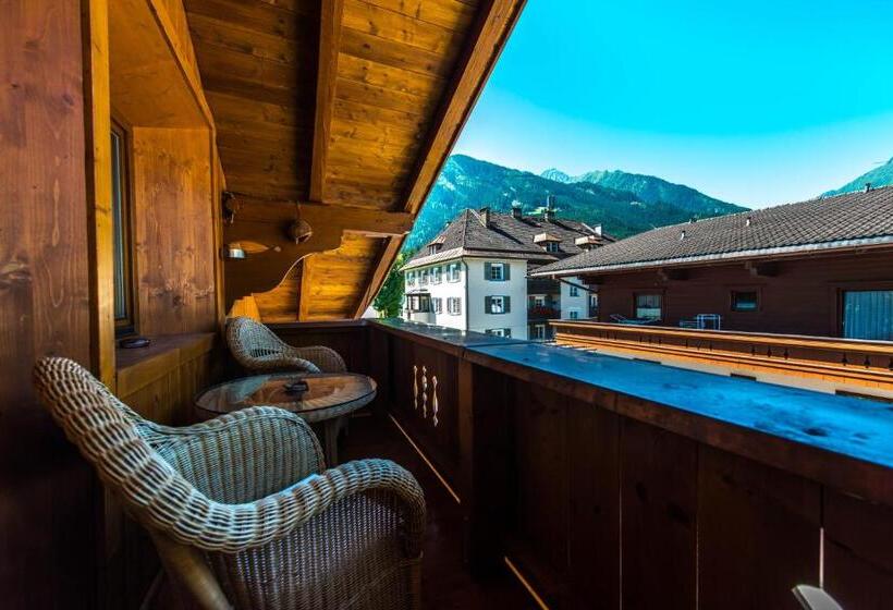 דירה בת חדר שינה 1 עם מרפסת, Moroder Haus