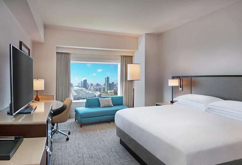 스탠다드 룸 킹사이즈 침대, Hilton Garden Inn Zhuhai Hengqin Sumlodol Park