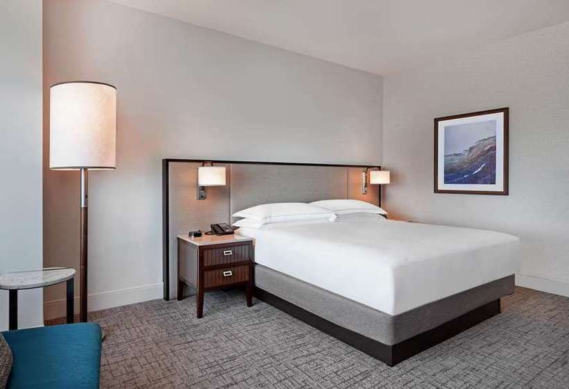 스탠다드 룸 킹사이즈 침대, Hilton Garden Inn Zhuhai Hengqin Sumlodol Park