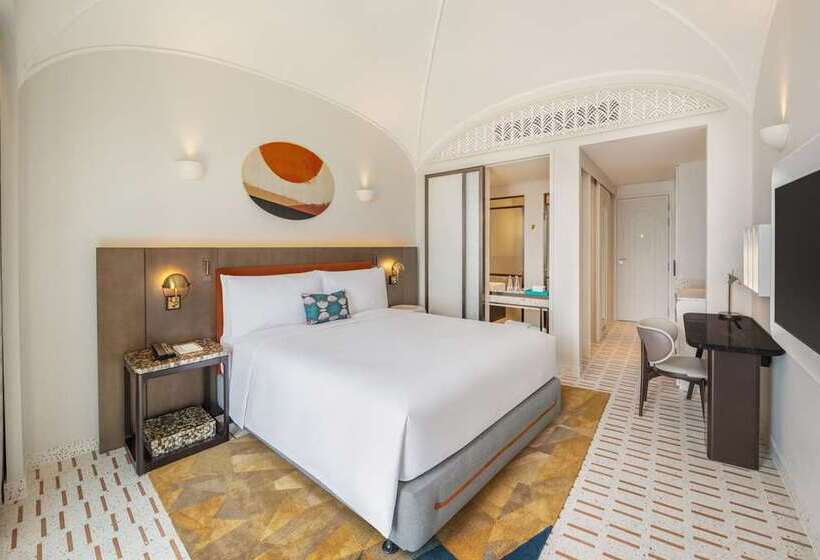 스탠다드 룸 킹사이즈 침대, Hilton Garden Inn Zhuhai Hengqin Sumlodol Park