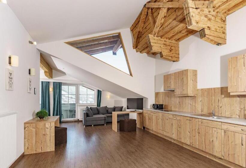 带1个卧室的豪华公寓, Appartements Landhaus Hubertus Wellness & Breakfast