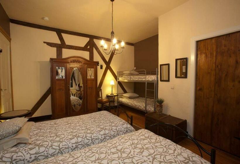 غرفة قياسية رباعية, B&b Restaurant Porte De La Lienne